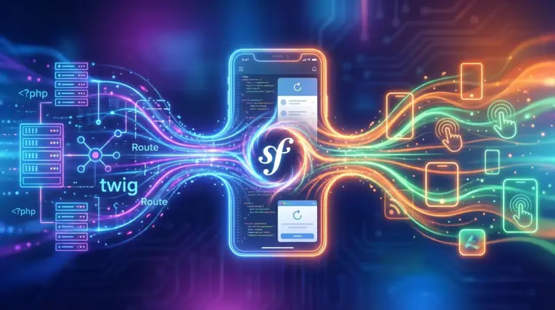 Symfony UX Native : Transformez votre app web en application mobile native