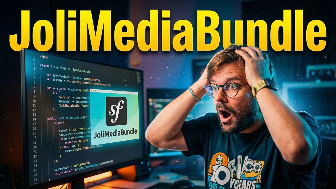 JoliMediaBundle : Enfin un gestionnaire de médias moderne et efficace pour Symfony